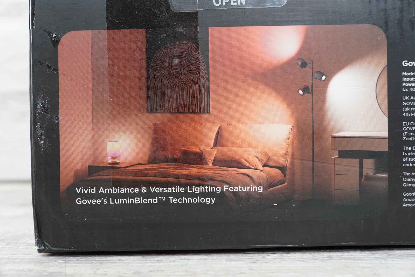 Govee Tree Floor Lamp, 3 Rotatable Lights with LuminBlend Technology H60B2