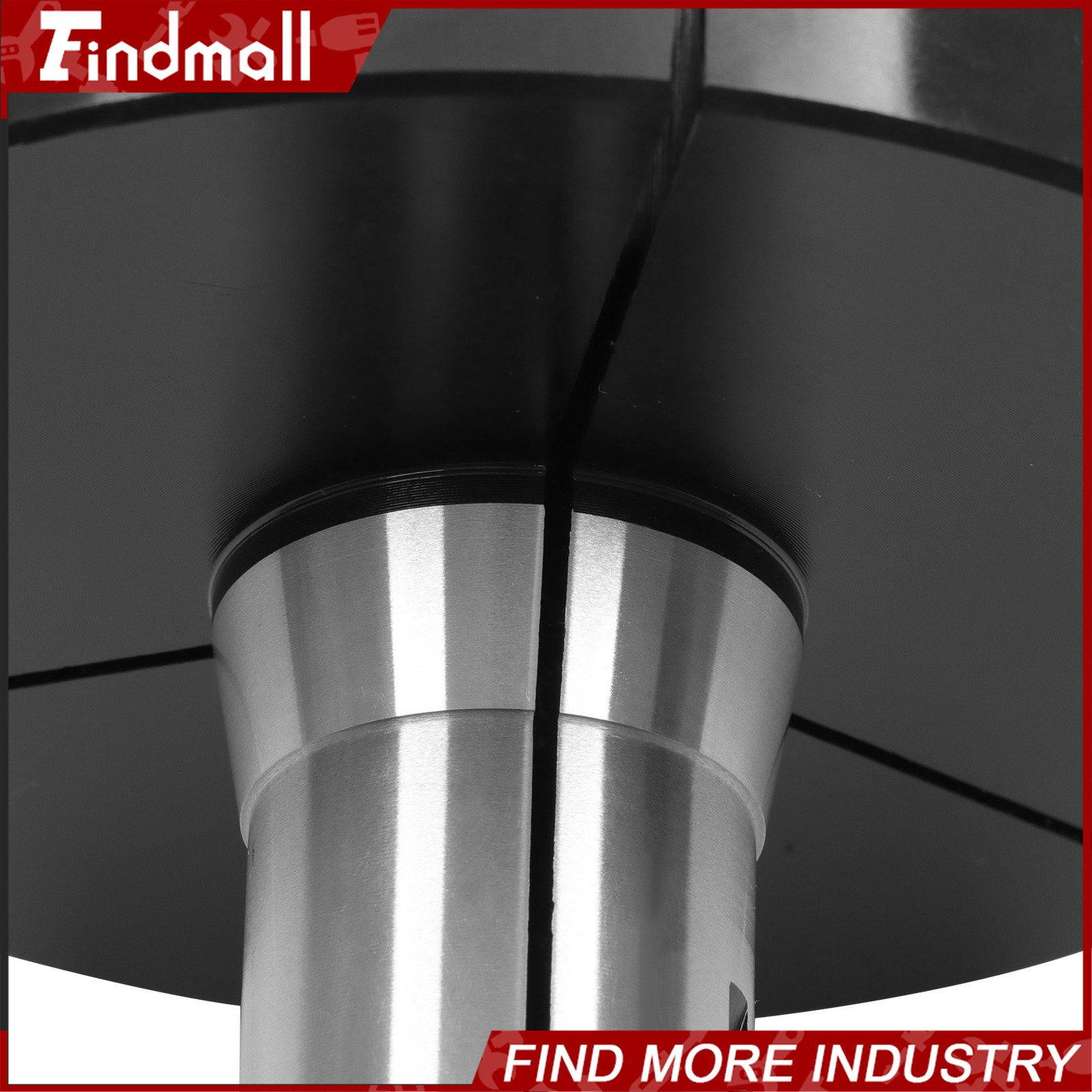 Findmall 5 Inch 5C Step Collet 1-1/8 Bore Precision Ground Steel Lathe Tool