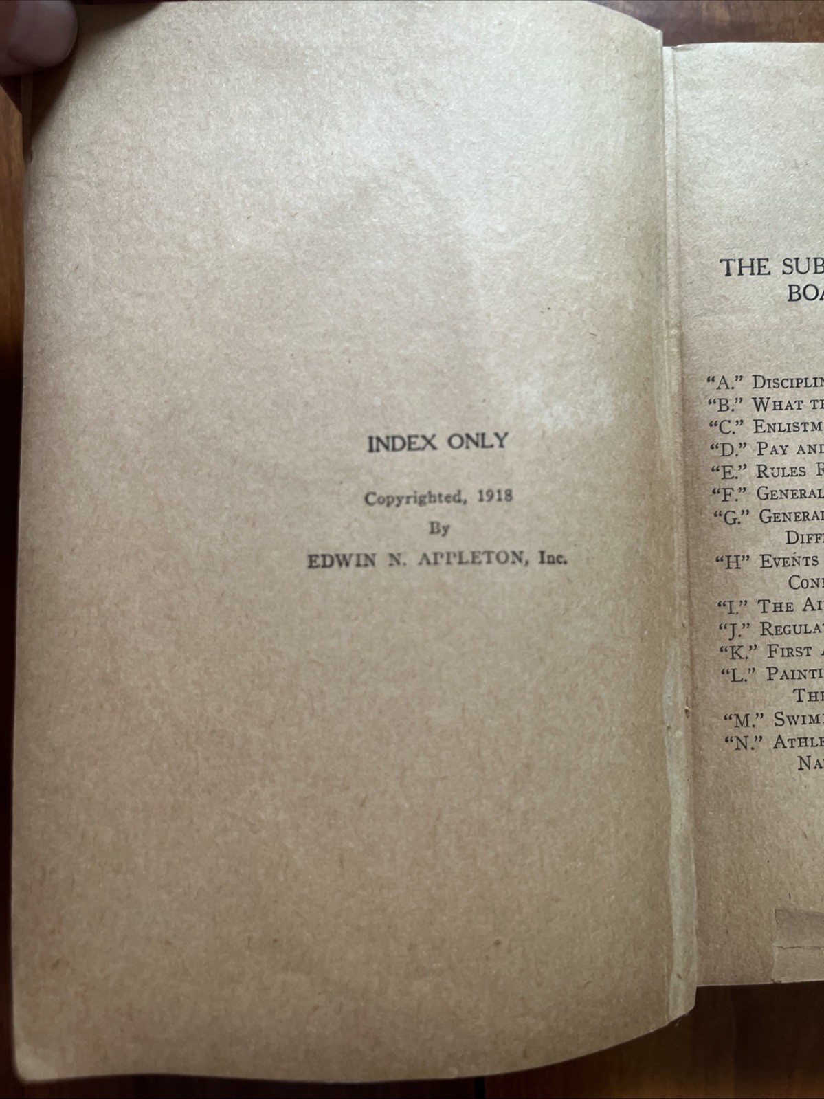 The Bluejacket’s Manual United States Navy. 1918 6th Edition