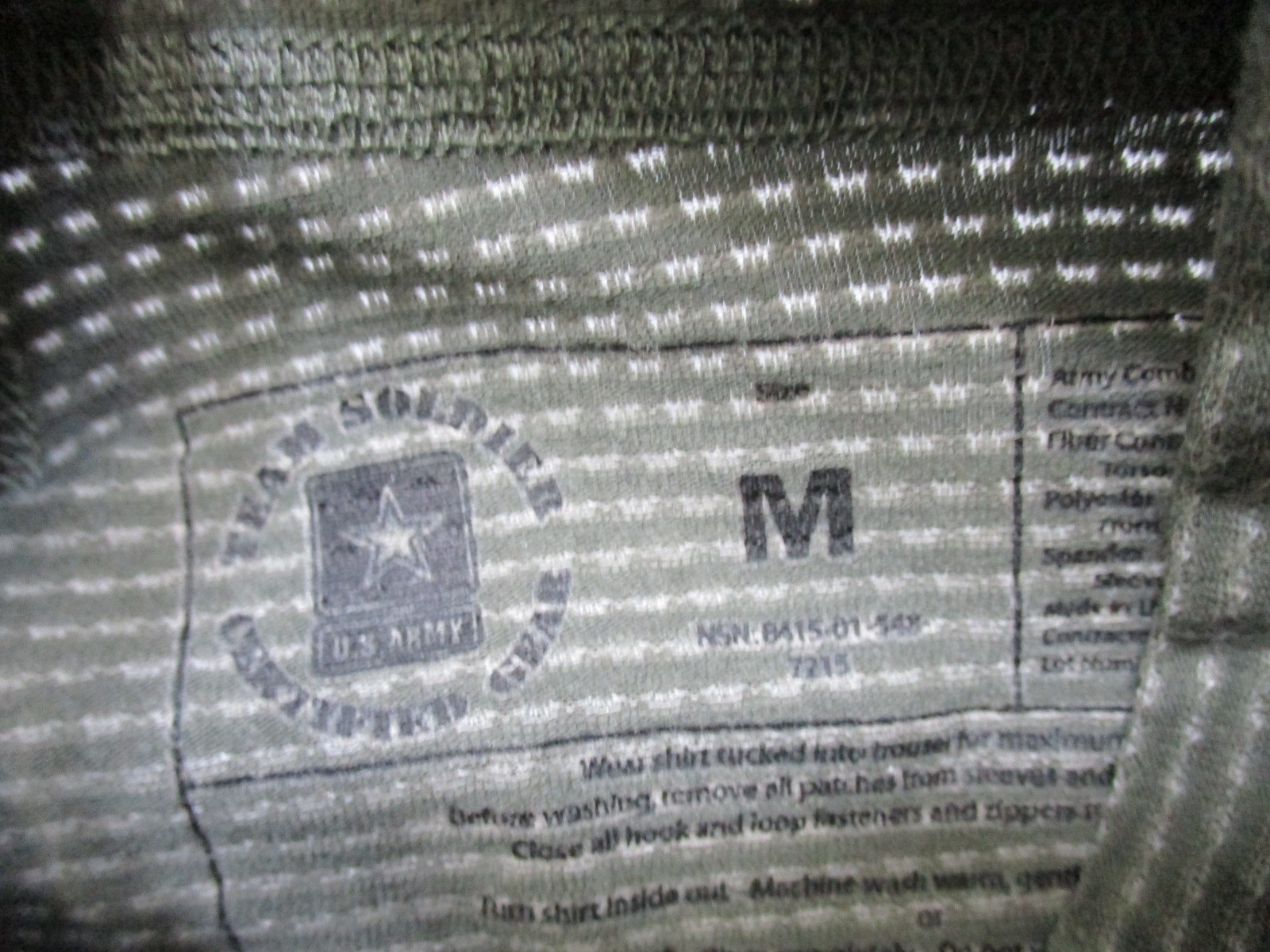 Massif Army Combat Shirt Medium ACU Digital FR US Army Issue