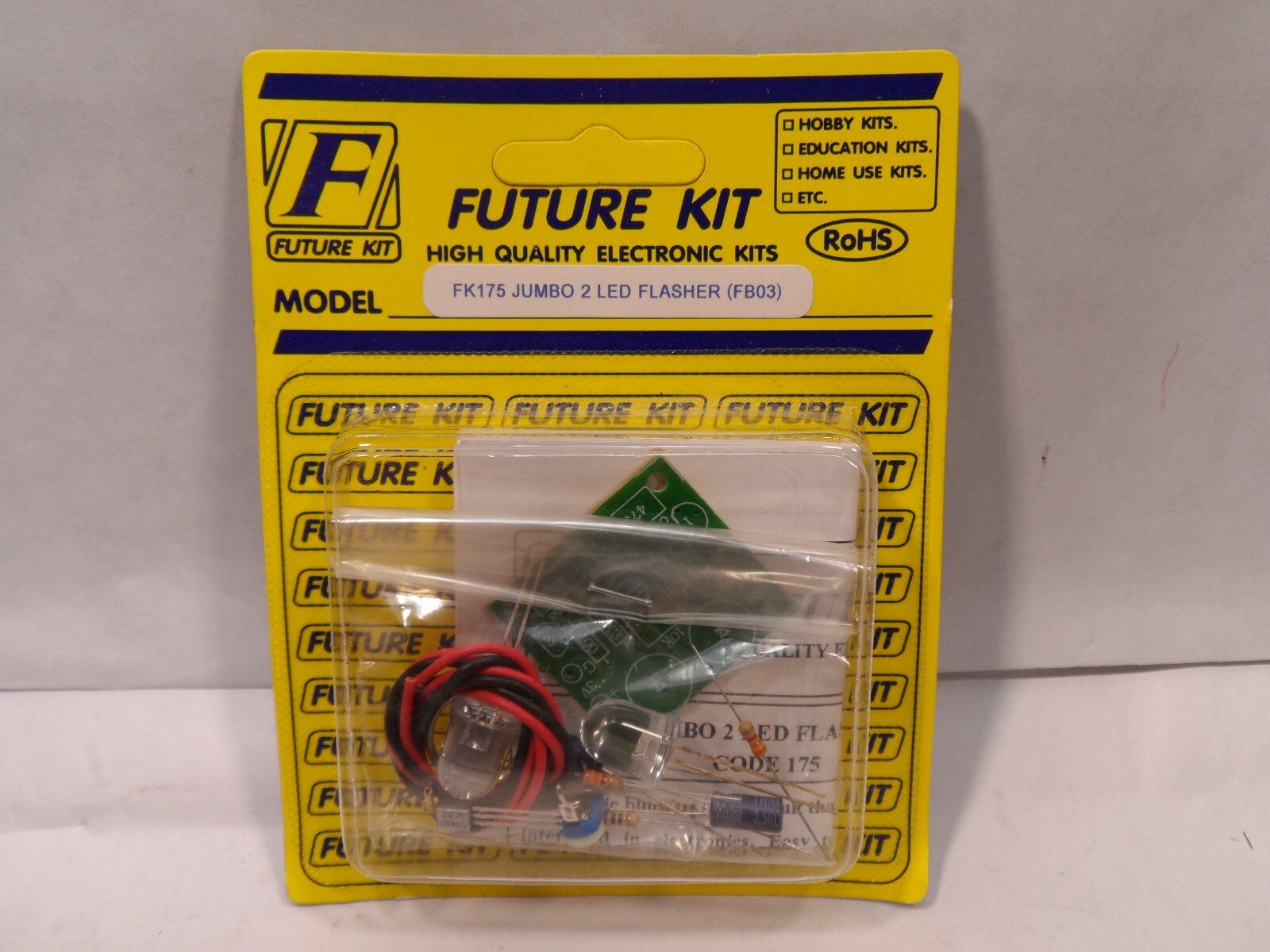 Future Kit 2 Alternating LED Display DIY kit FK109 Soldering Flux Workshop