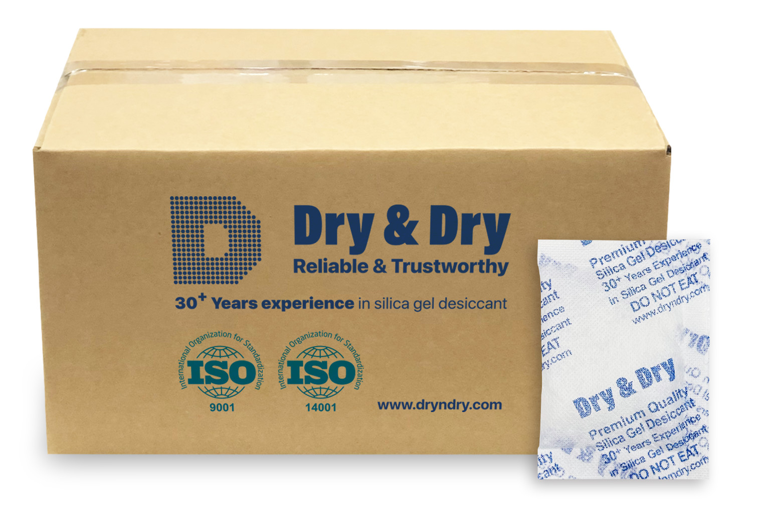 20 gram X 800 PK "Dry & Dry" High Quality Pure Reusable Silica Gel Desiccant