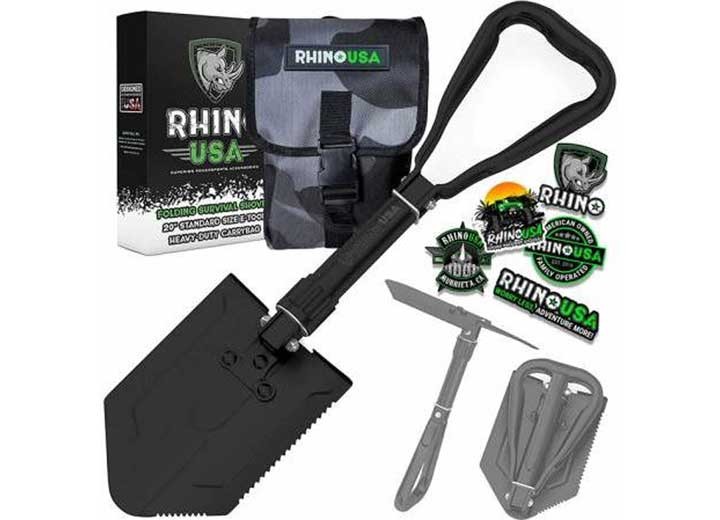 Rhino USA RNO-ETOOL Folding Survival Shovel