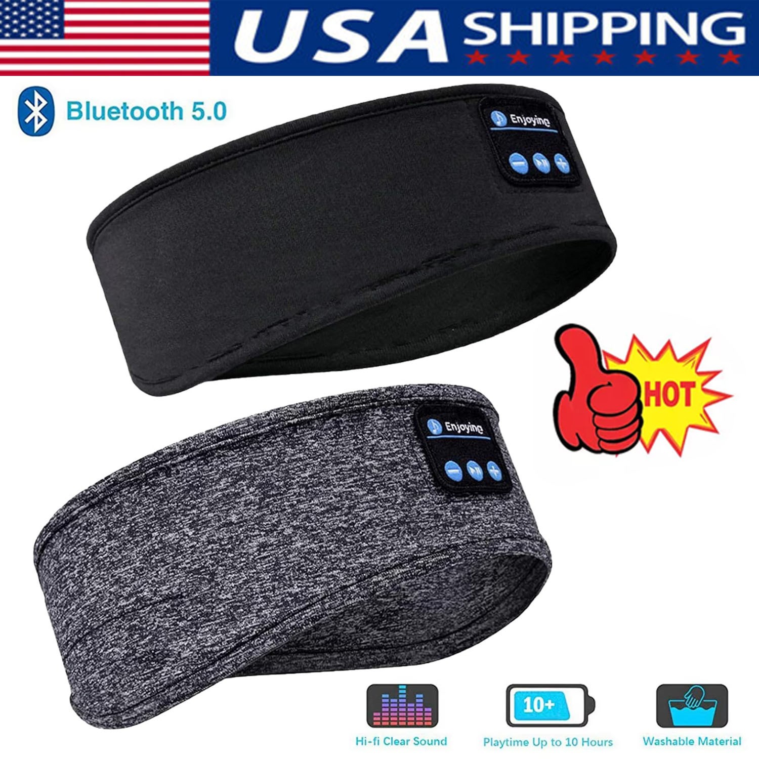 Sleep Headphones Bluetooth Sleeping Headband - Sleeping Headphones Cozy Bands