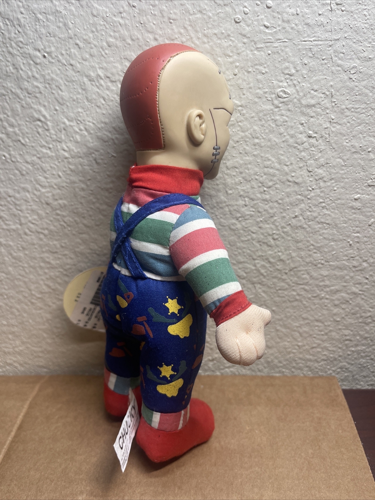 VINTAGE The Bride of CHUCKY 13" Bald Plush DOLL FROM TOY WORKS HORROR HALLOWEEN