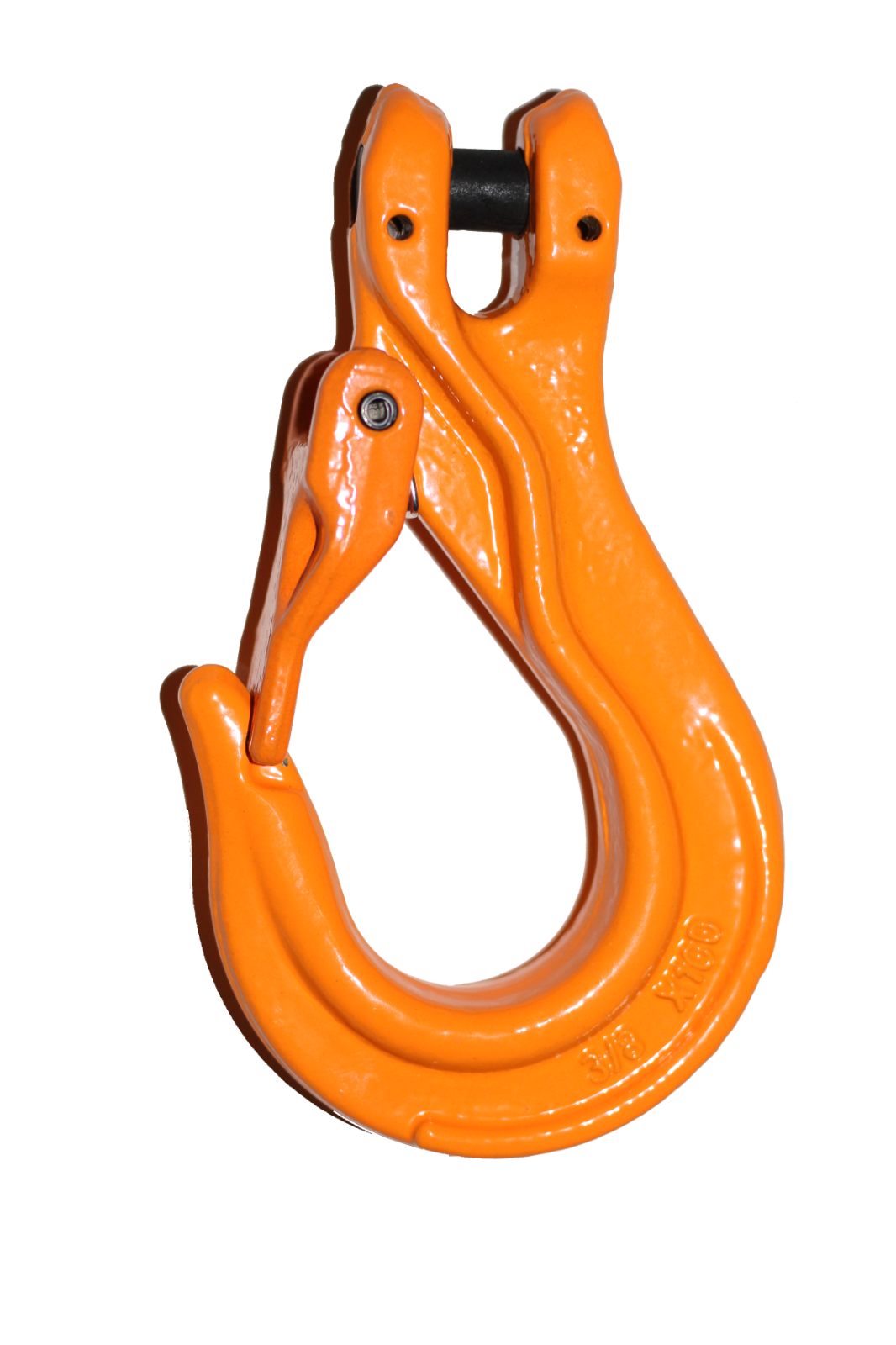 1/2" x 15' ft Grade 100 Industrial Lifting Chain Sling w/ Safety Latch Hooks Tow