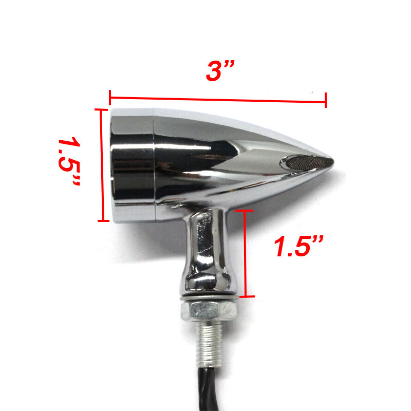 4X LED Turn Signals Blinker Light For Kawasaki Vulcan VN 2000 1700 1500 900 800