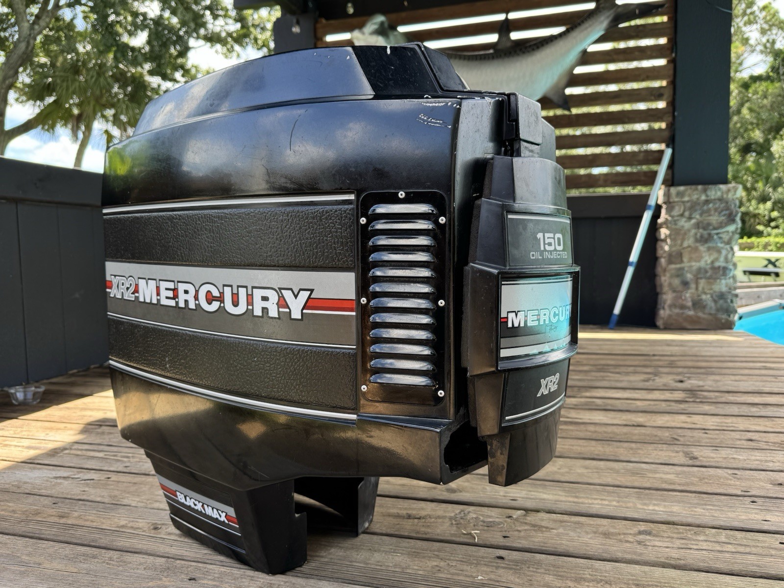 Mercury 150 XR2 Outboard Engine Cowling – OEM V6 2-Stroke