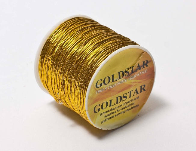 GOLD/SILVER METALLIC CORD 55 YARDS EACH PERFECT FOR SEWING , CRAFT, EMBROIDERY