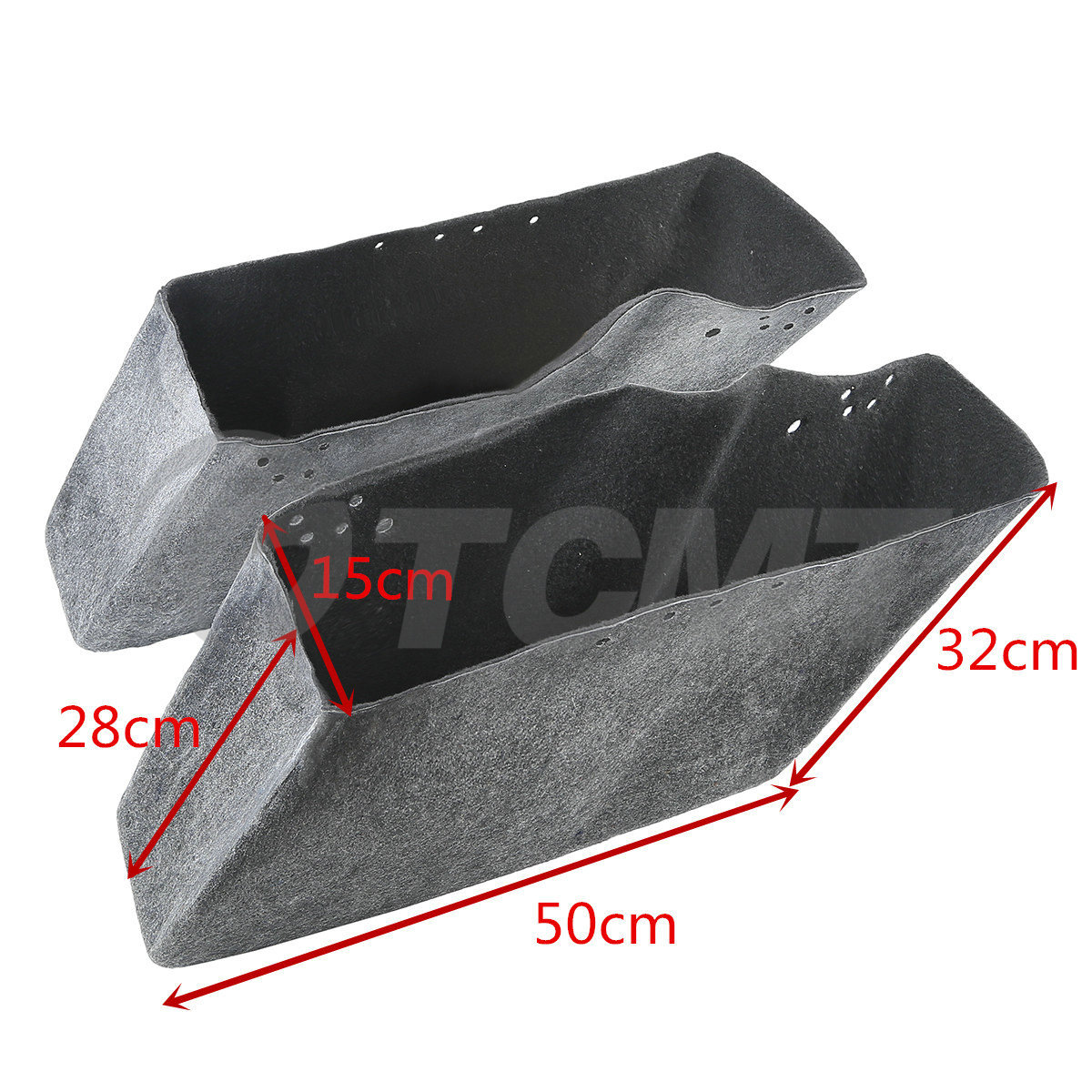 Drop-in Saddlebag Carpet Liners Fit For Harley Touring Street Road Glide 94-13