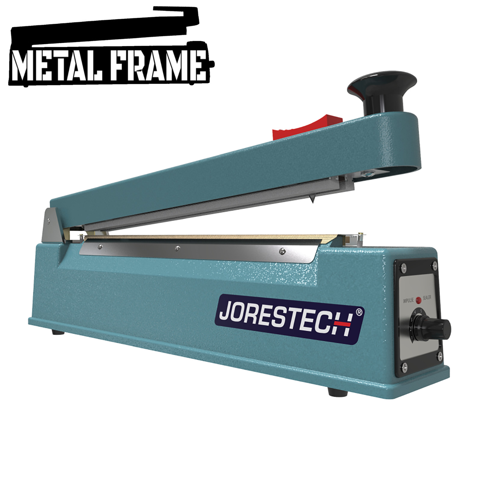 8" Tabletop Impulse Poly Tubing Sealer with Cutter  Jorestech