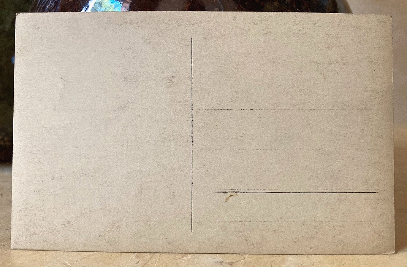 ORIGINAL! WW1 FRENCH ARMY FORWARD OUTPOST IN NO MAN'S LAND PHOTO POSTCARD RPPC