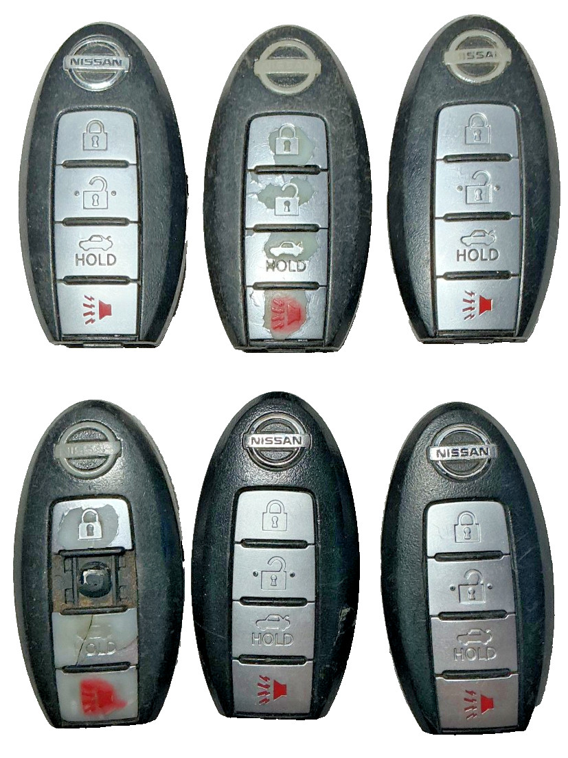 Lot 6 Nissan OEM Keyless Entry Remote Key Fob KR55WK48903, 5WK49670 ID 46 Chip