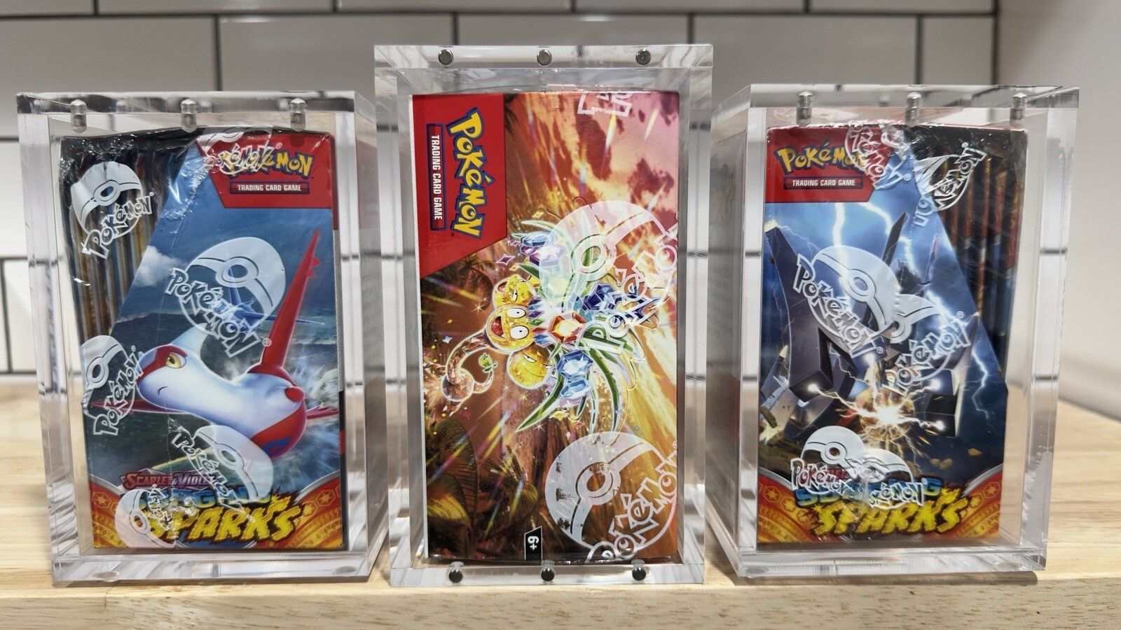 Pokemon Magnetic Booster Box Acrylic Case! Pokémon Card Protective Display!