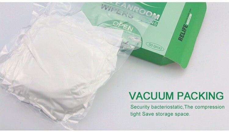Relife Cleanroom Wipes RL-045, 50pcs, Anti-Static Dust Free, Pcb Bga Repair