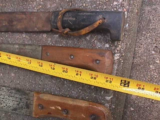 MACHETE LOT FOR RESTORATION