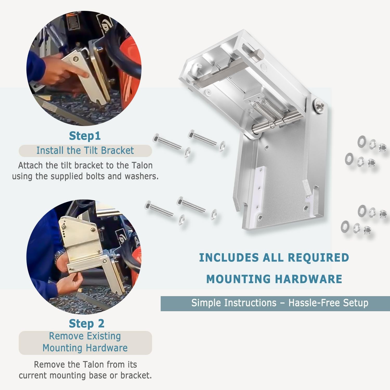 1810222 Talon Tilt Bracket for Minn Kota Shallow Water Anchor 8/10/12/15 Feet