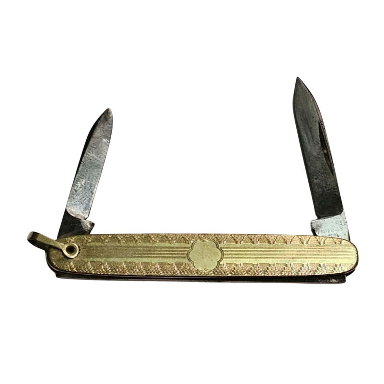 Antique Meriden Knife Co. Gold Filled Pocket Watch Fob - USA Made