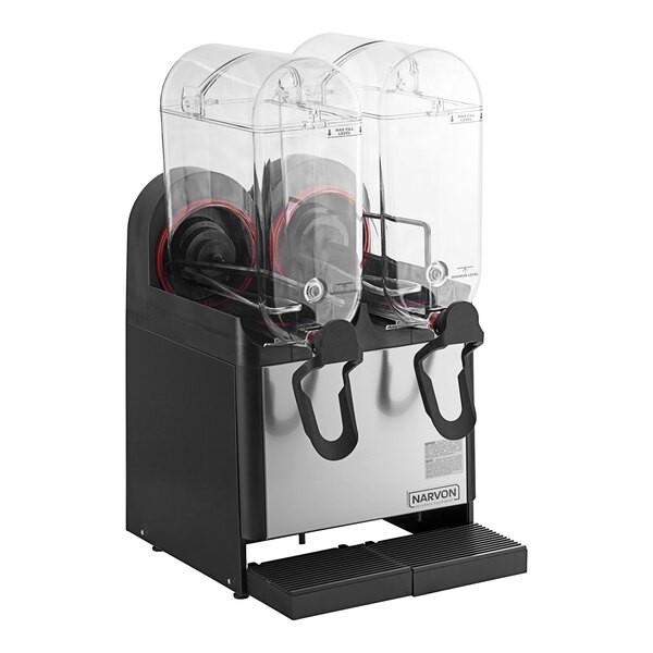 Narvon Double 5 Gallon Bowl Refrigerated Beverage Dispenser - 115V