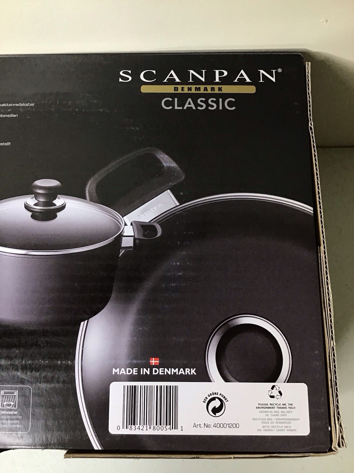 Scanpan Classic Nonstick Covered Dutch Oven Stockpot, 5.25 Quart Made In Denmark