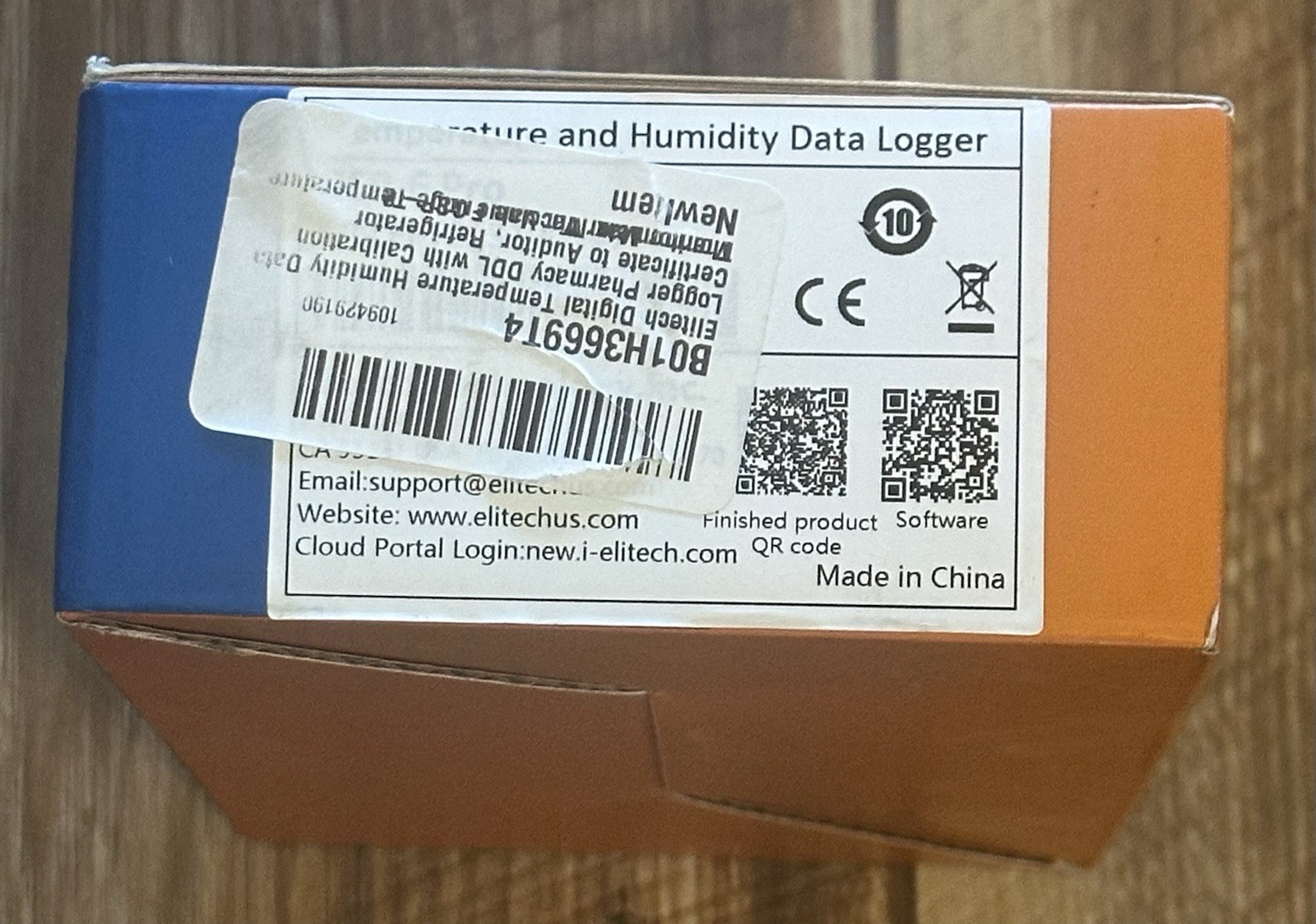 NEW Elitech GSP-6Pro Temperature Data Logger Humidity Recorder External Sensor