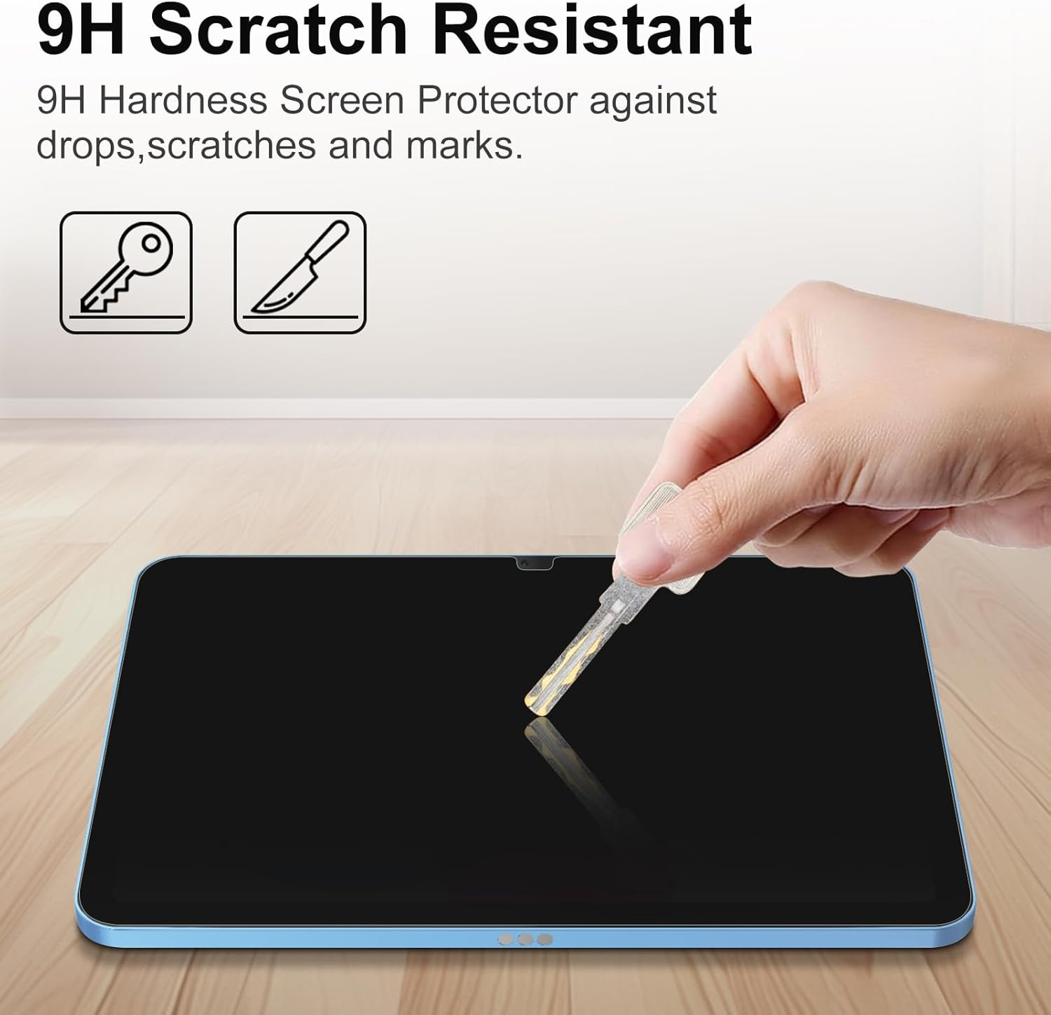 360° 4 Way Privacy Screen Protector for iPad A16 11th/ 10th Generation (11/10.9