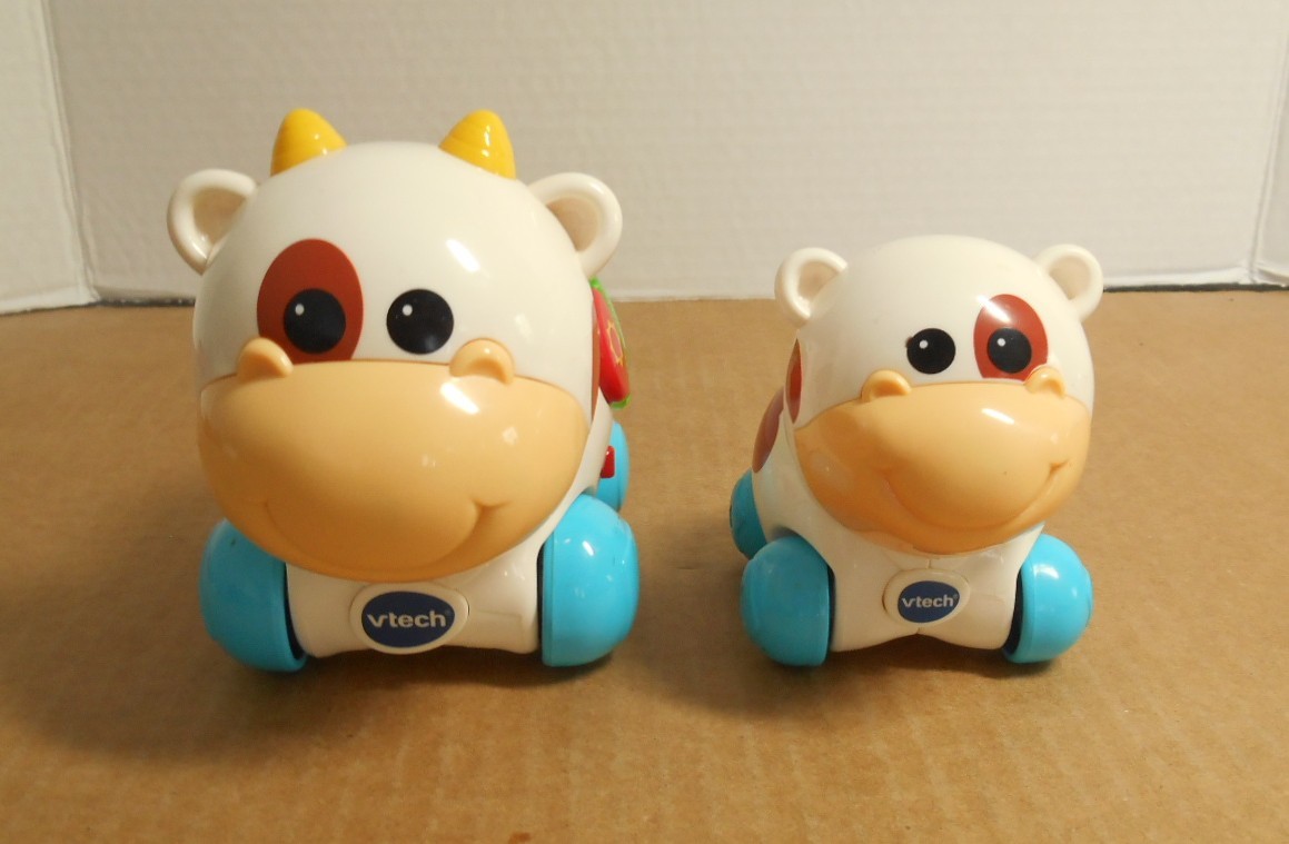 Vtech Kiss and Care Cows Music Mom Momma Baby Works B25