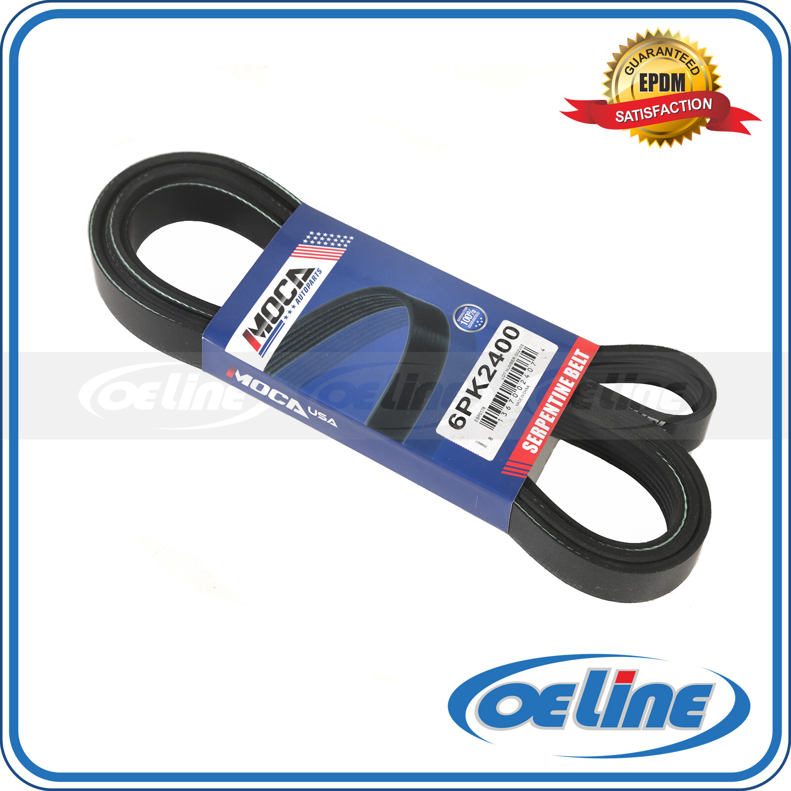 Fit Mercedes-Benz G550 C300 Buick Lucerne Pontiac Jeep Serpentine Belt 6PK2400