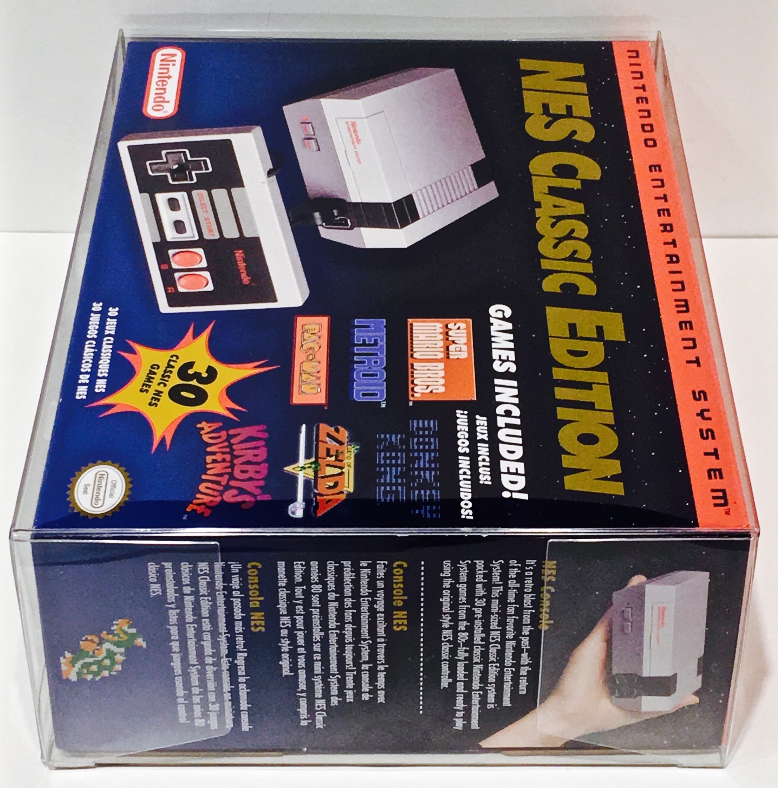 1 Box Protector for SNES and NES CLASSIC EDITION MINI CONSOLE Nintendo Boxes