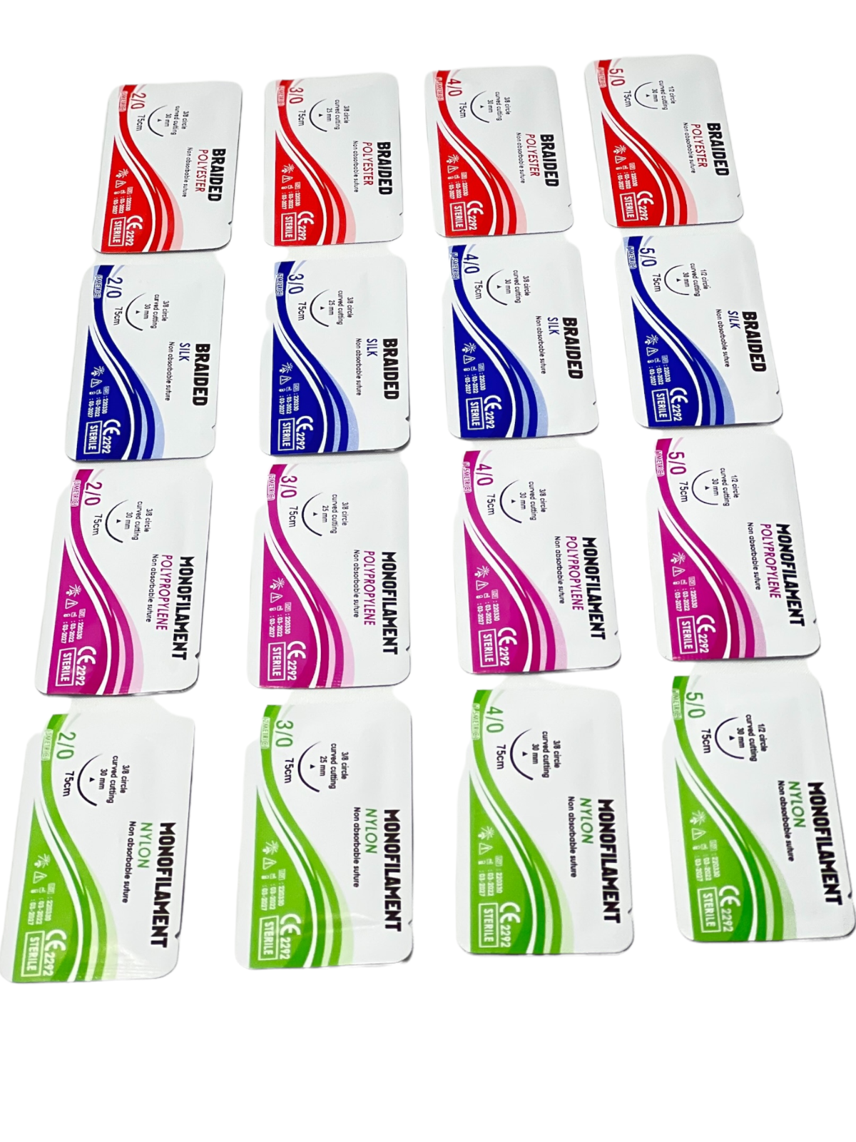 Training Suture Threads Emergency First Aid Kit Tools Wound Treating Practice