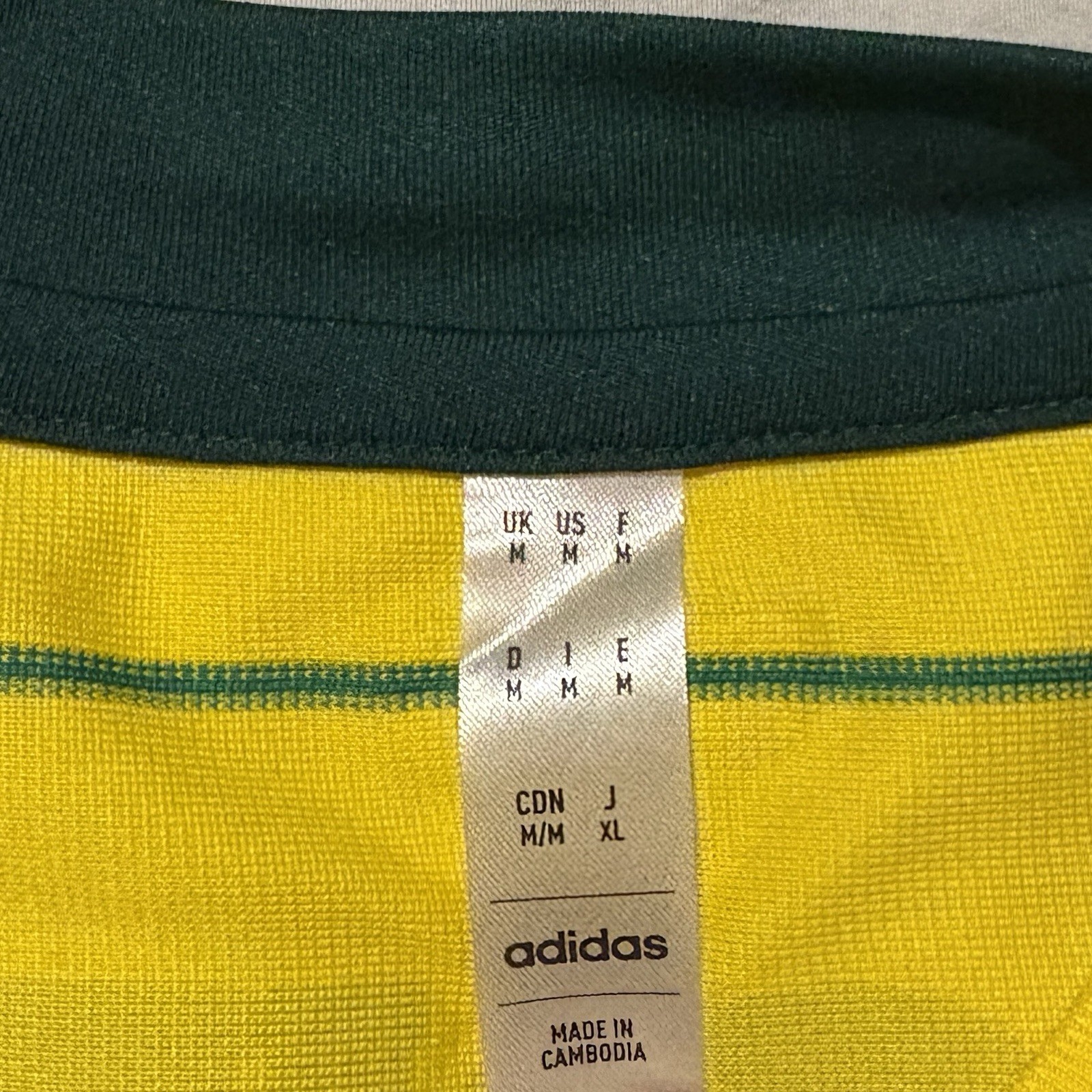 2024/25 Men’s Medium Celtic FC Away Kit Jersey Adidas Yellow Brand New With Tags