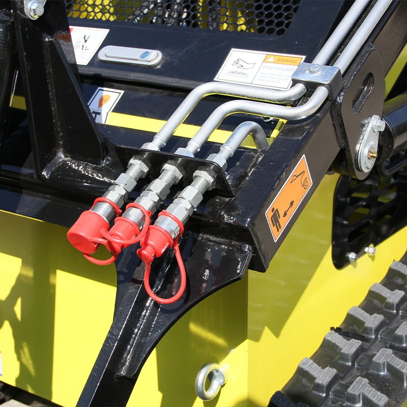 13.5HP Mini Skid Steer Track Loader with Hydraulic Drive