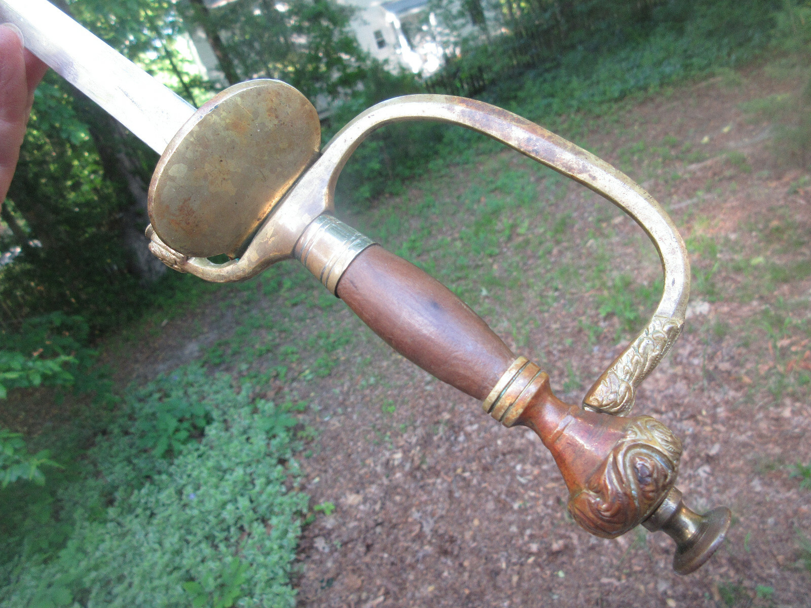 Antique 1890's N.S. Meyer Spartan Railway Official's Sword Saber 35.25"