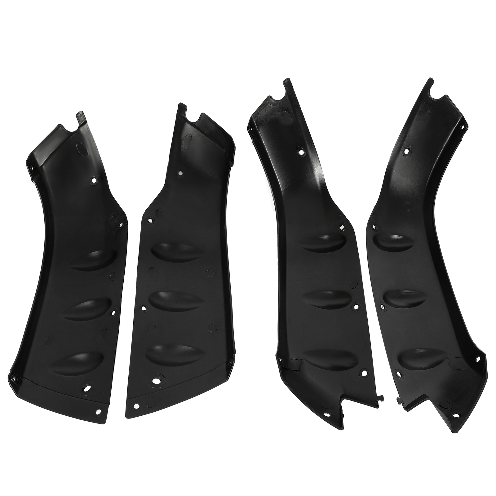 Full Fender Flares Mud Guards Kit For Honda TRX350 TRX400 Rancher 04-07