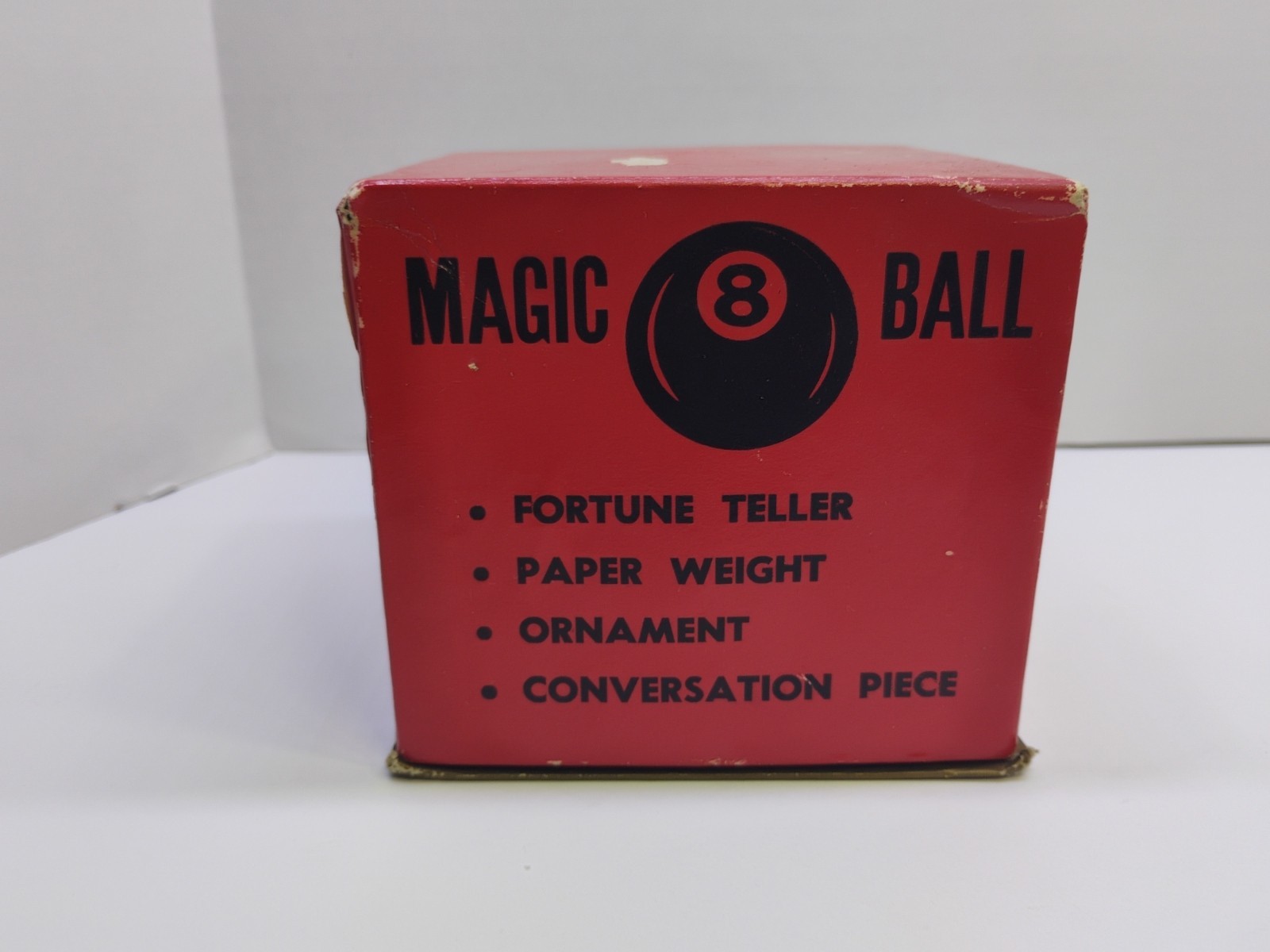 RARE Magic 8 Ball Fortune Teller Original Box Alabe Crafts 1948-50 USA VTG Read