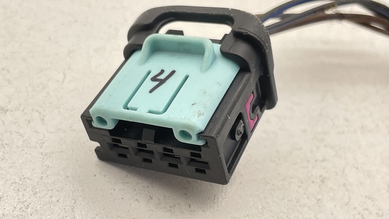 VW Audi Porsche Wiring Harness Plug Connector 4 Wire Pigtail OEM #1K0972774