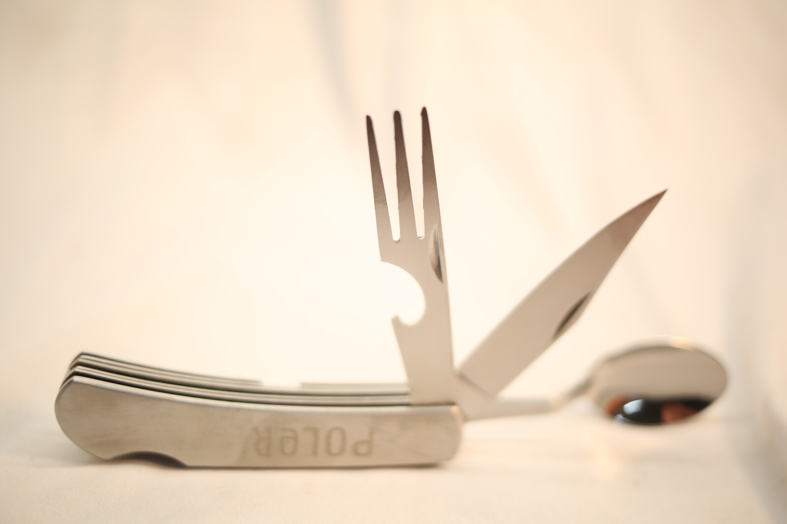Poler Hobo Knife, Spoon, Fork Folding Utensils