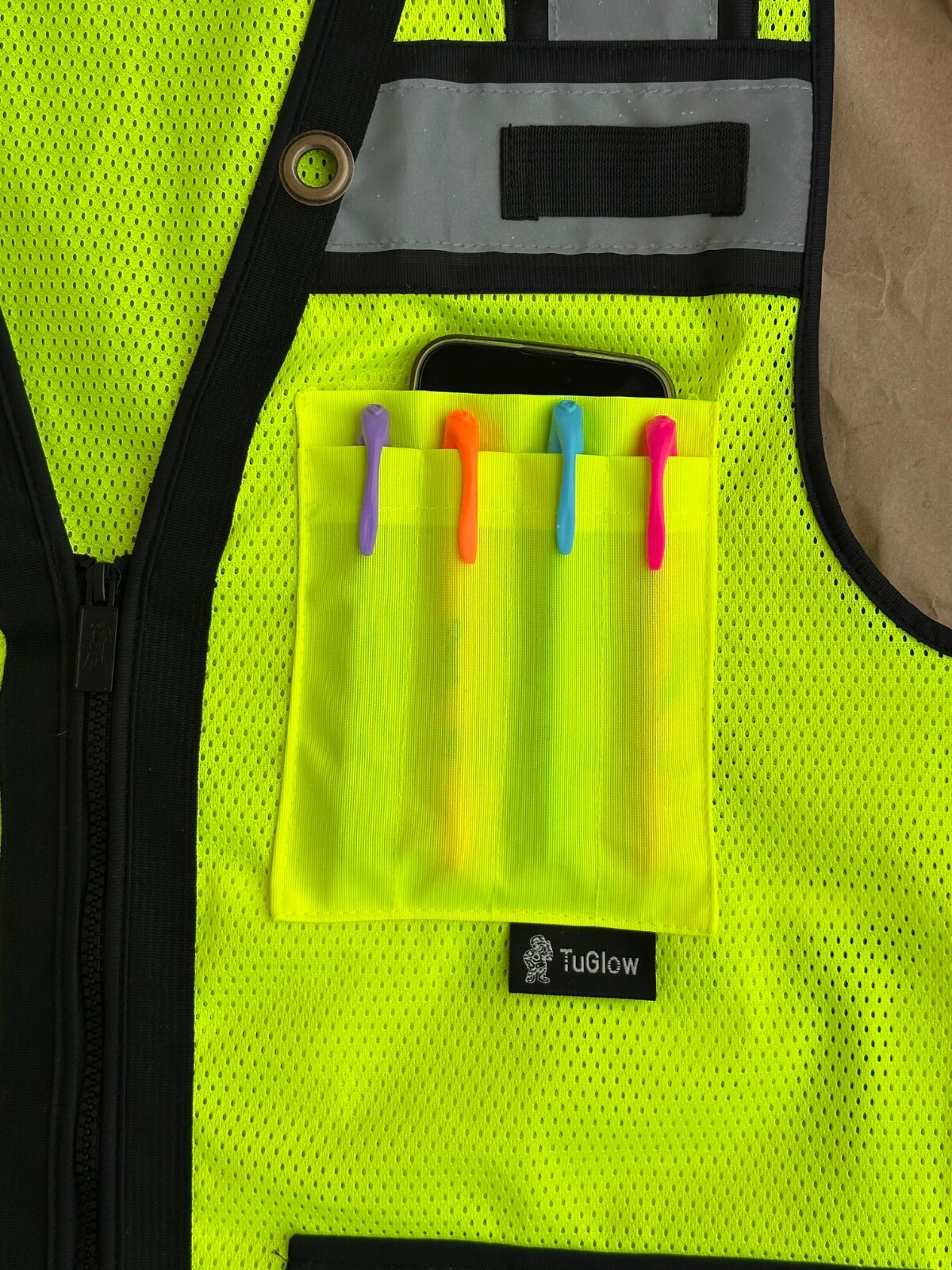 Super Duty Mesh High Visibility Safety Vest, ANSI/ ISEA 107-2020 Class 3, Type R