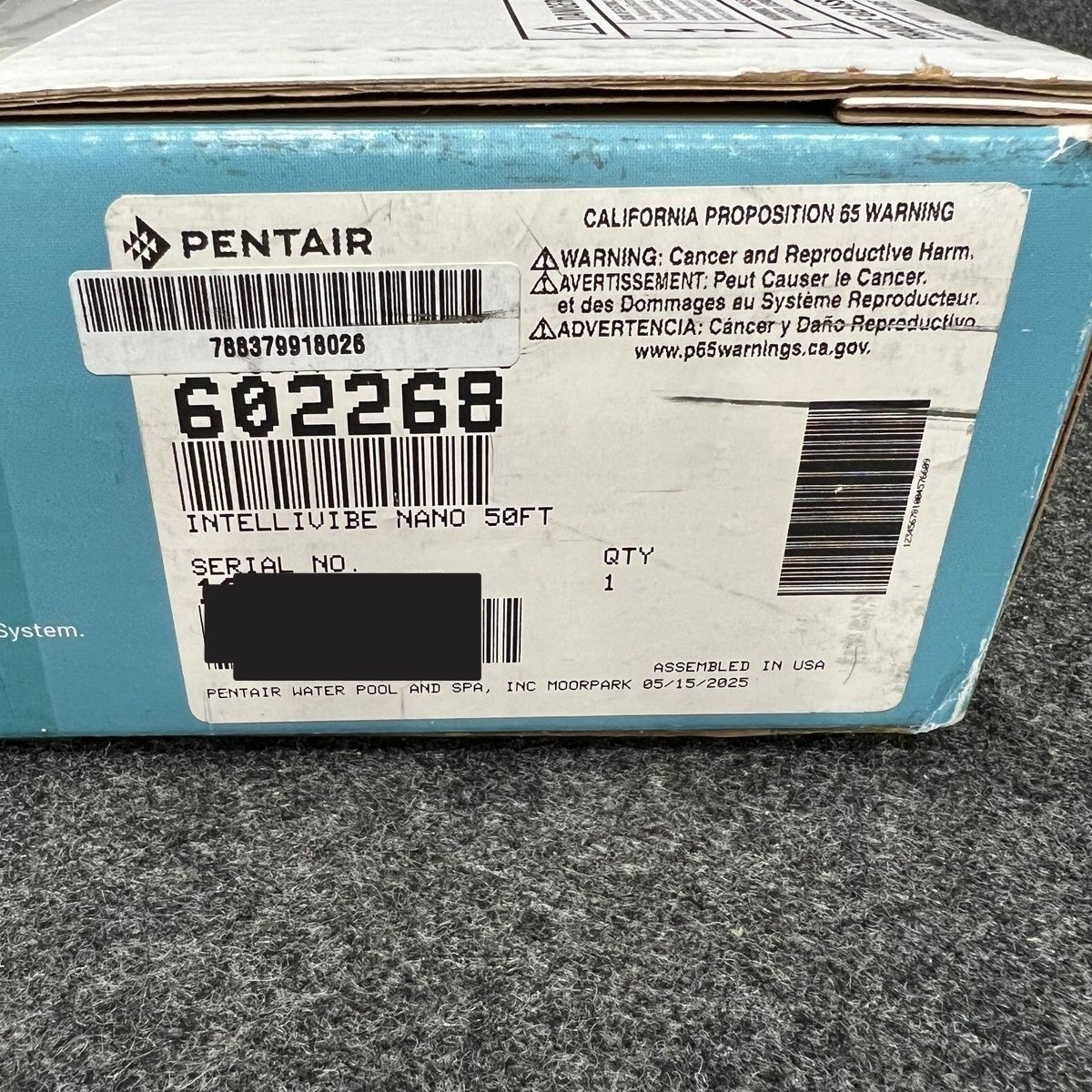 PENTAIR Intellivibe Nano Pool and Spa Light 50 ft 12v 2W