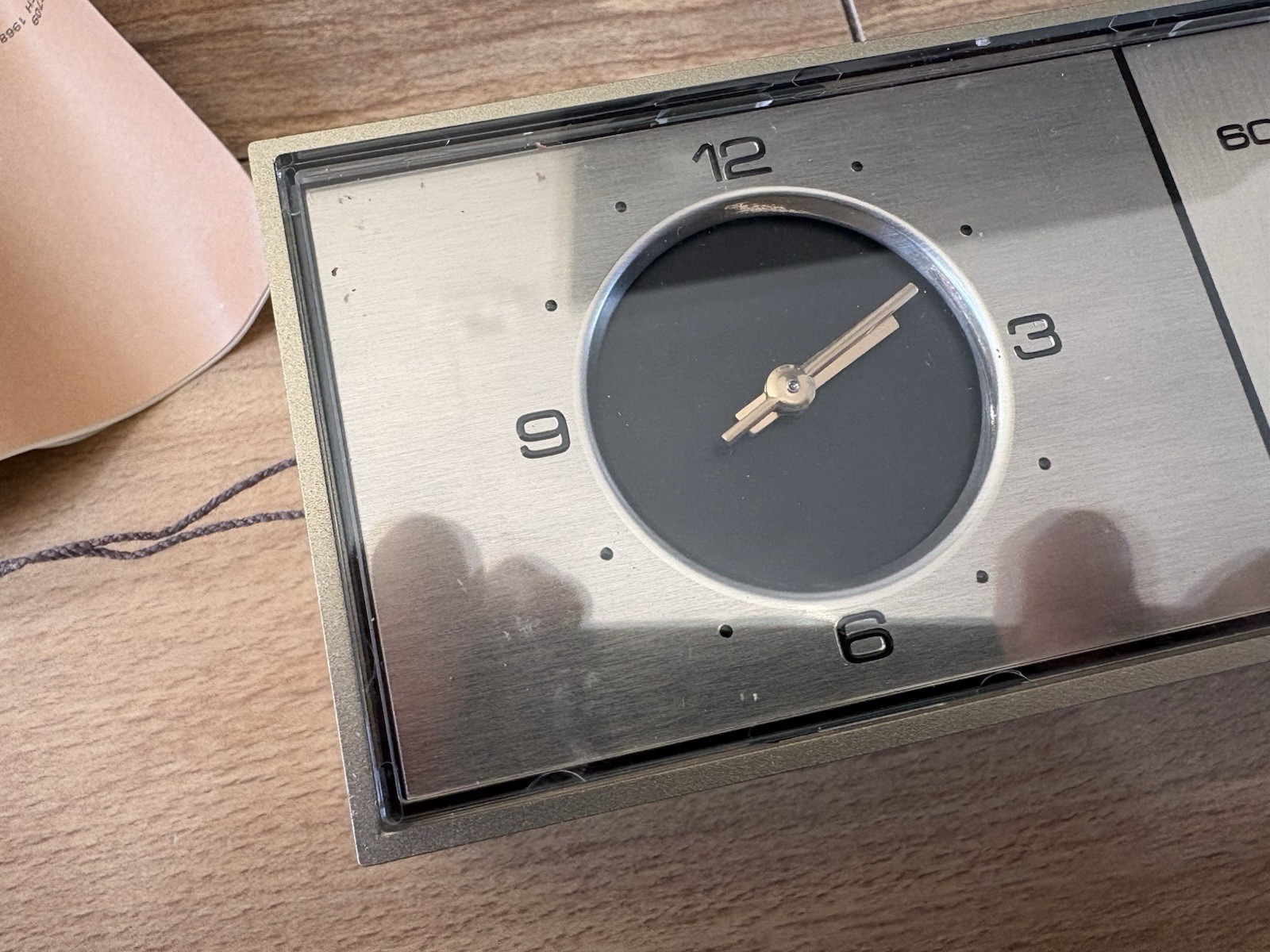 Honeywell Electric Clock Thermostat Heat/AC T882A Vintage 60s 70s New Old Stock