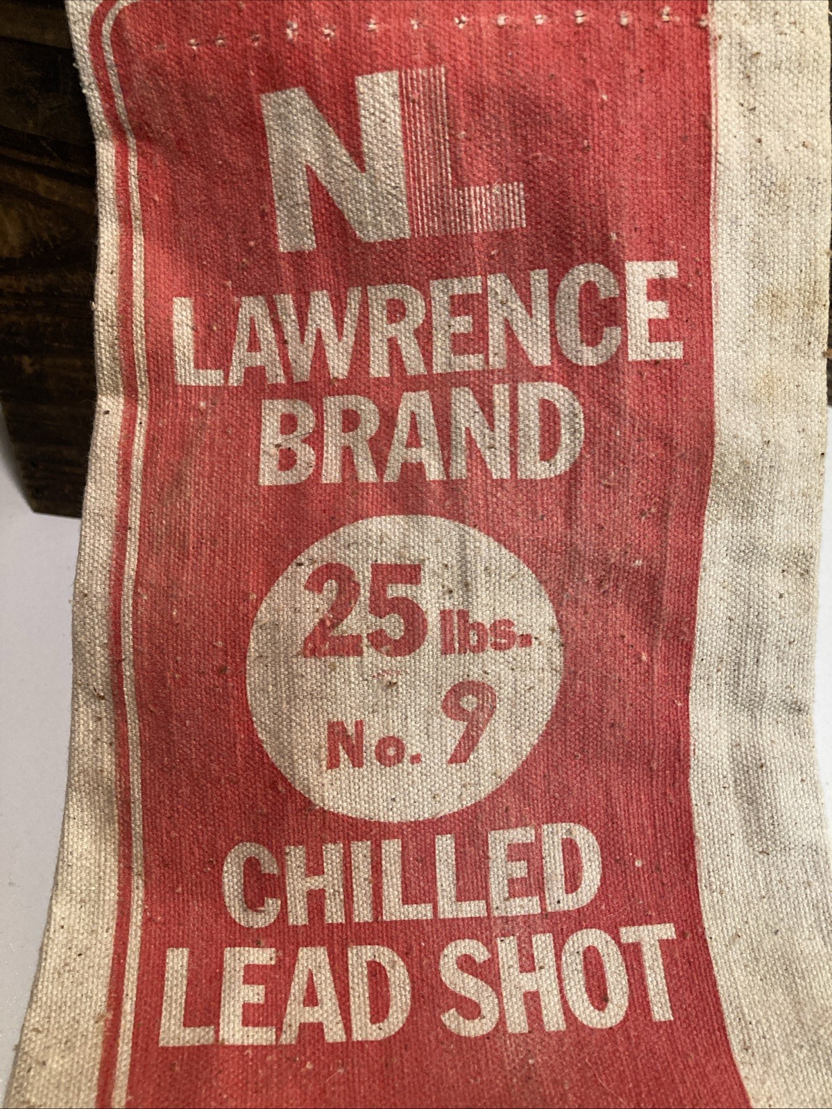 LAWRENCE BRAND CHILLED LEAD SHOT #8 Canvas Bag - 25 lbs.
