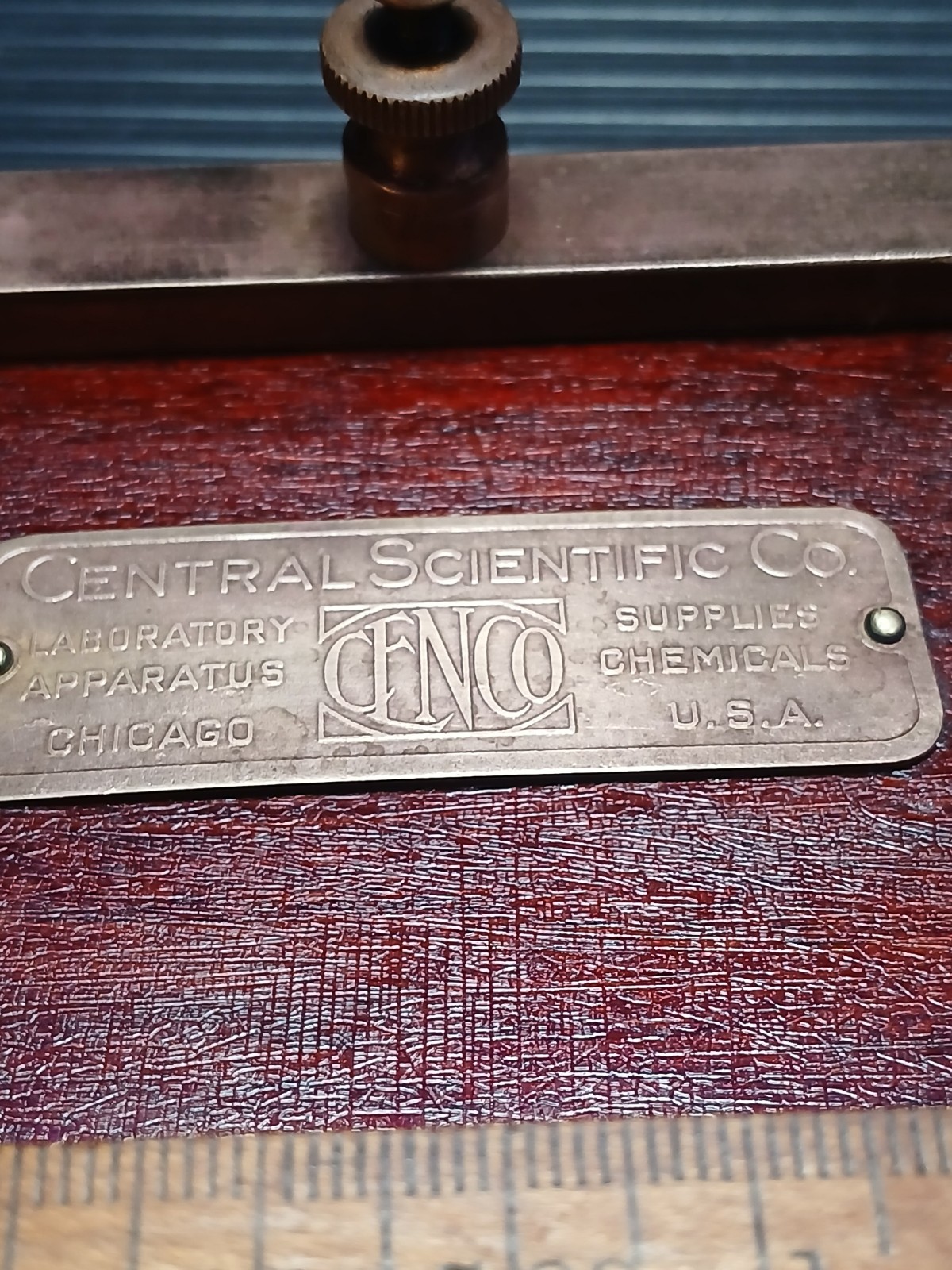 Antique CENCO Extended Coil Type No. 10436 Wheatstone Bridge