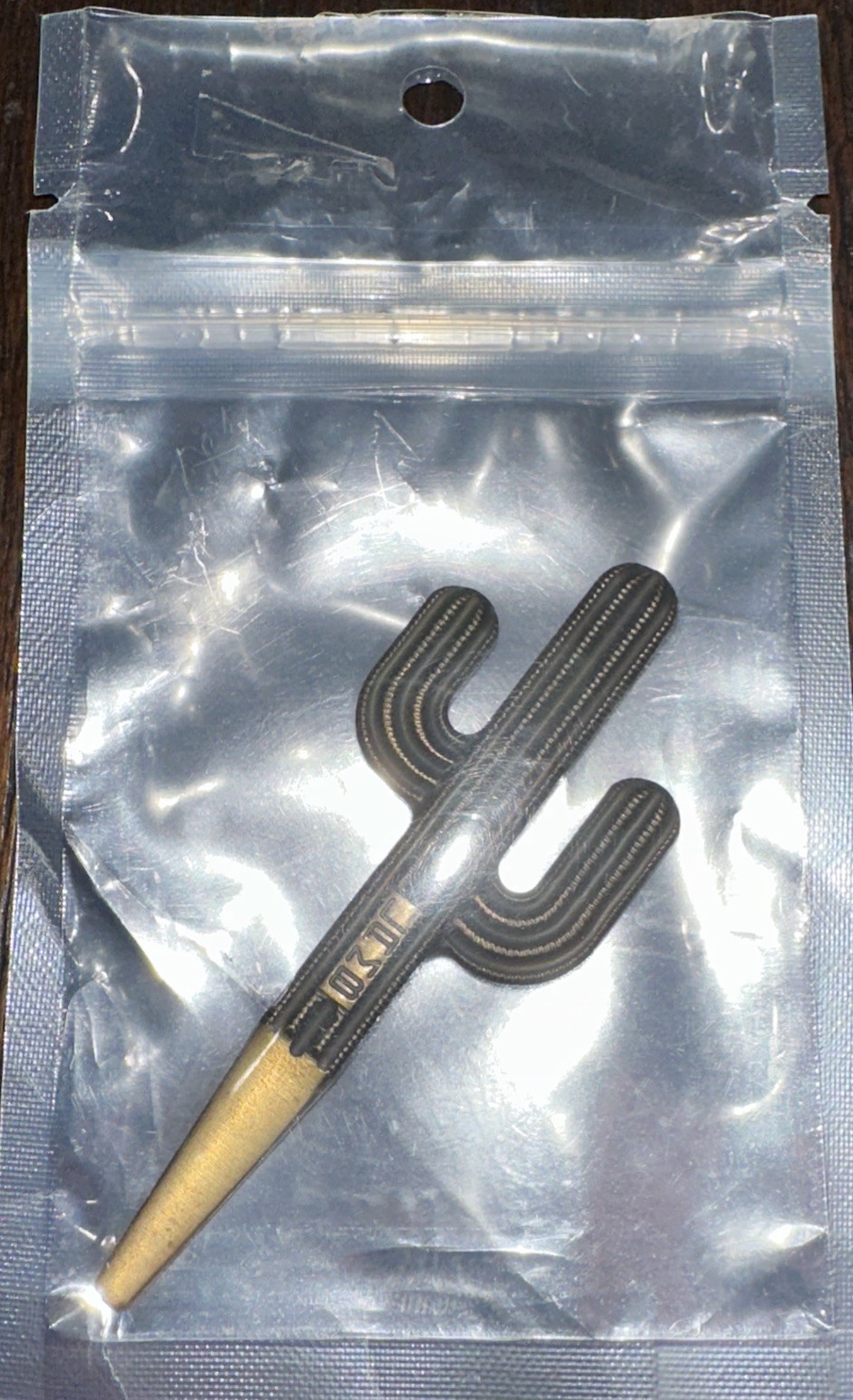 🔥🔥RARE! Tyson Lamb Crafted Bronze Cactus Divot Tool