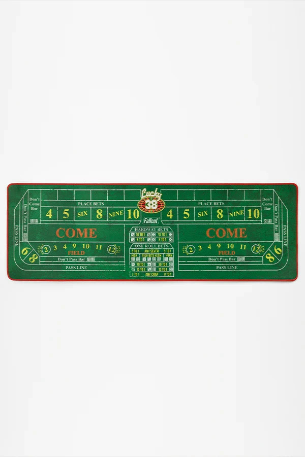 Fallout New Vegas Lucky 38 Craps Table Casino Oversized Mouse Pad Desk Mat NEW