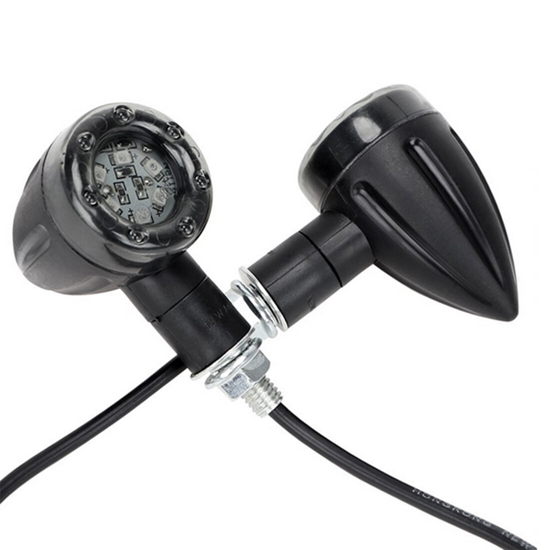 4X Motorcycle LED Turn Signals Blinker Light For Harley Sportster XL 1200 883