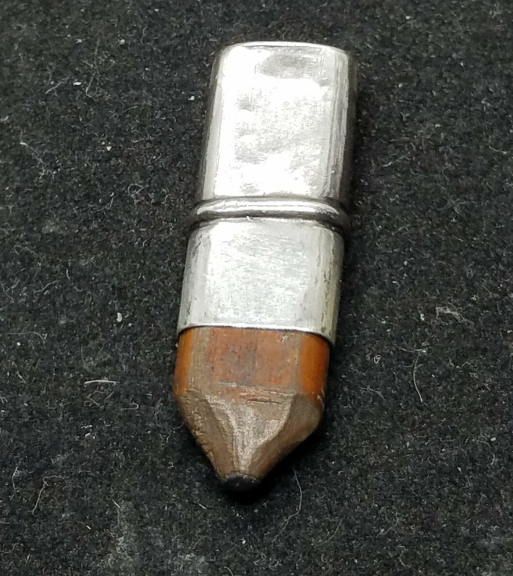 Antique Sterling Silver Marked Vest / Pendant Pencil 4.28 Grams