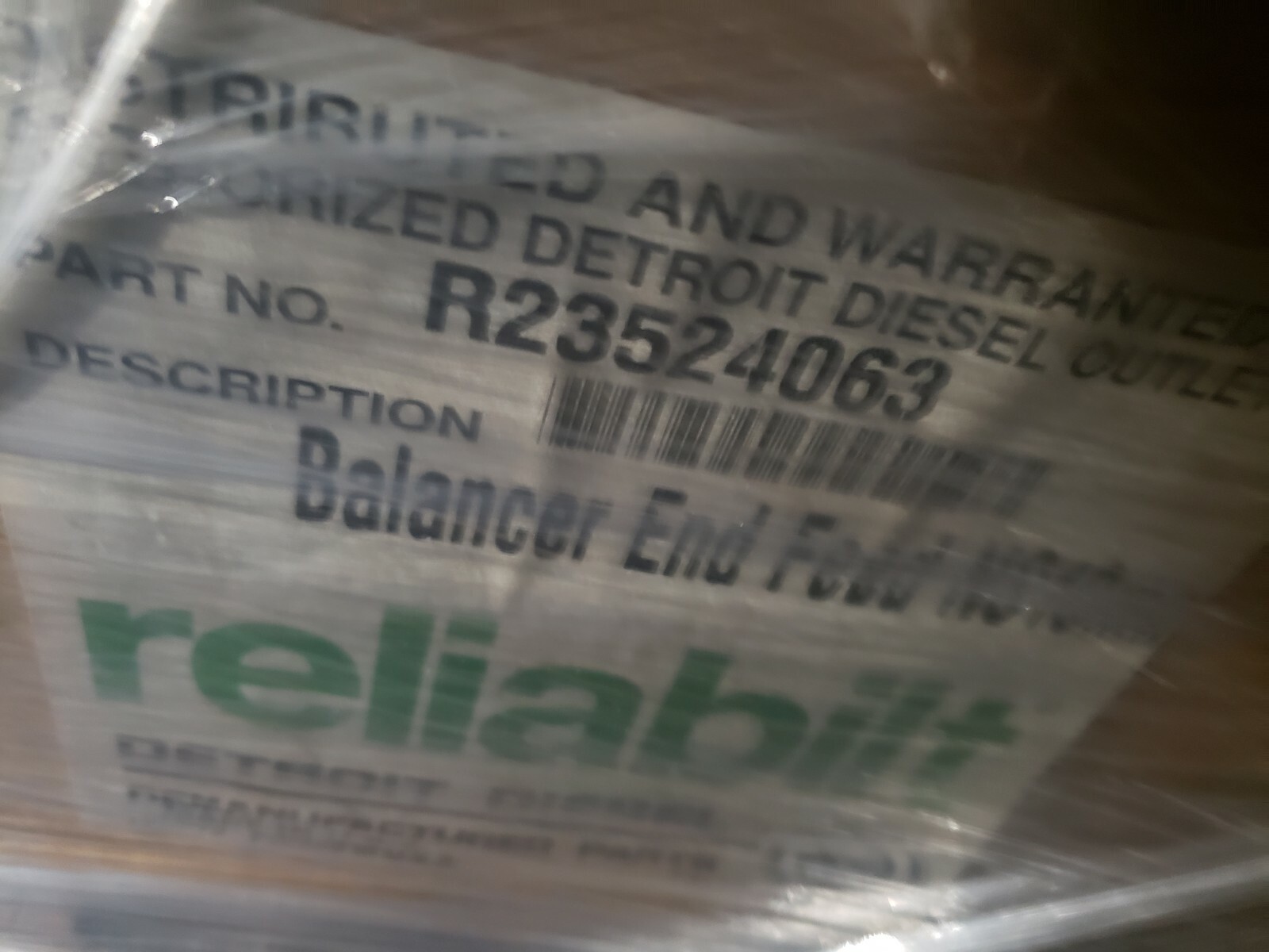 7 Left** Detroit Balance Shaft R23524063 Detroit Reman Unit New In Box, NO CORE!