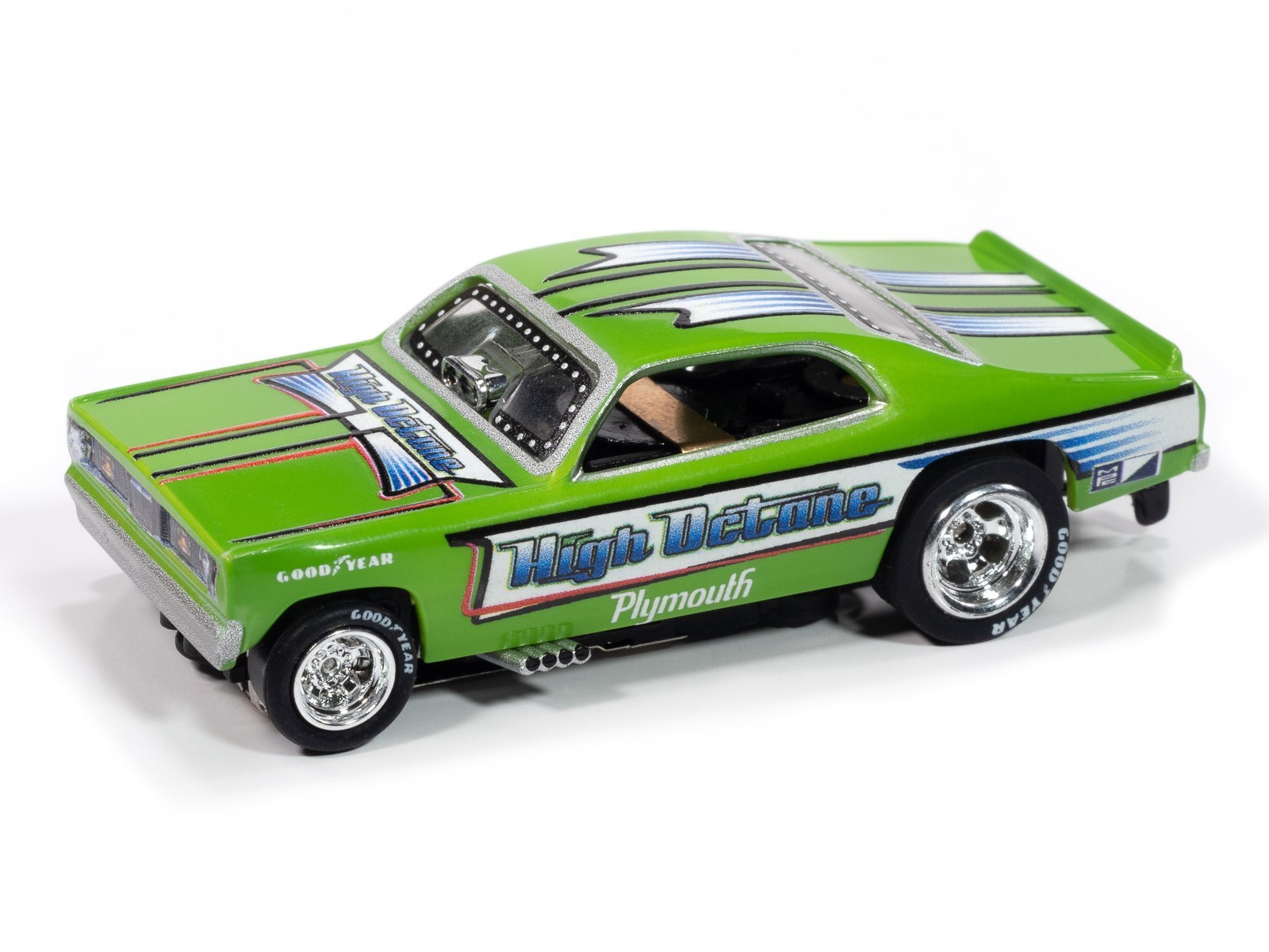 Auto World 4 Gear 1972 Plymouth Duster FC 'High Octane' - Reaction Time SC421B