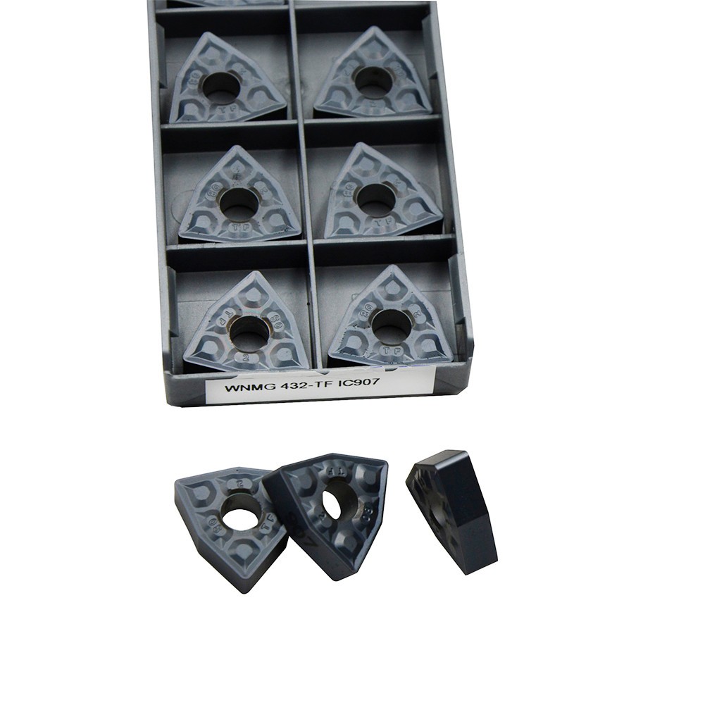 2boxes WNMG432TF WNMG080408TF IC907 New Carbide Inserts CNC blade Indexable WNMG