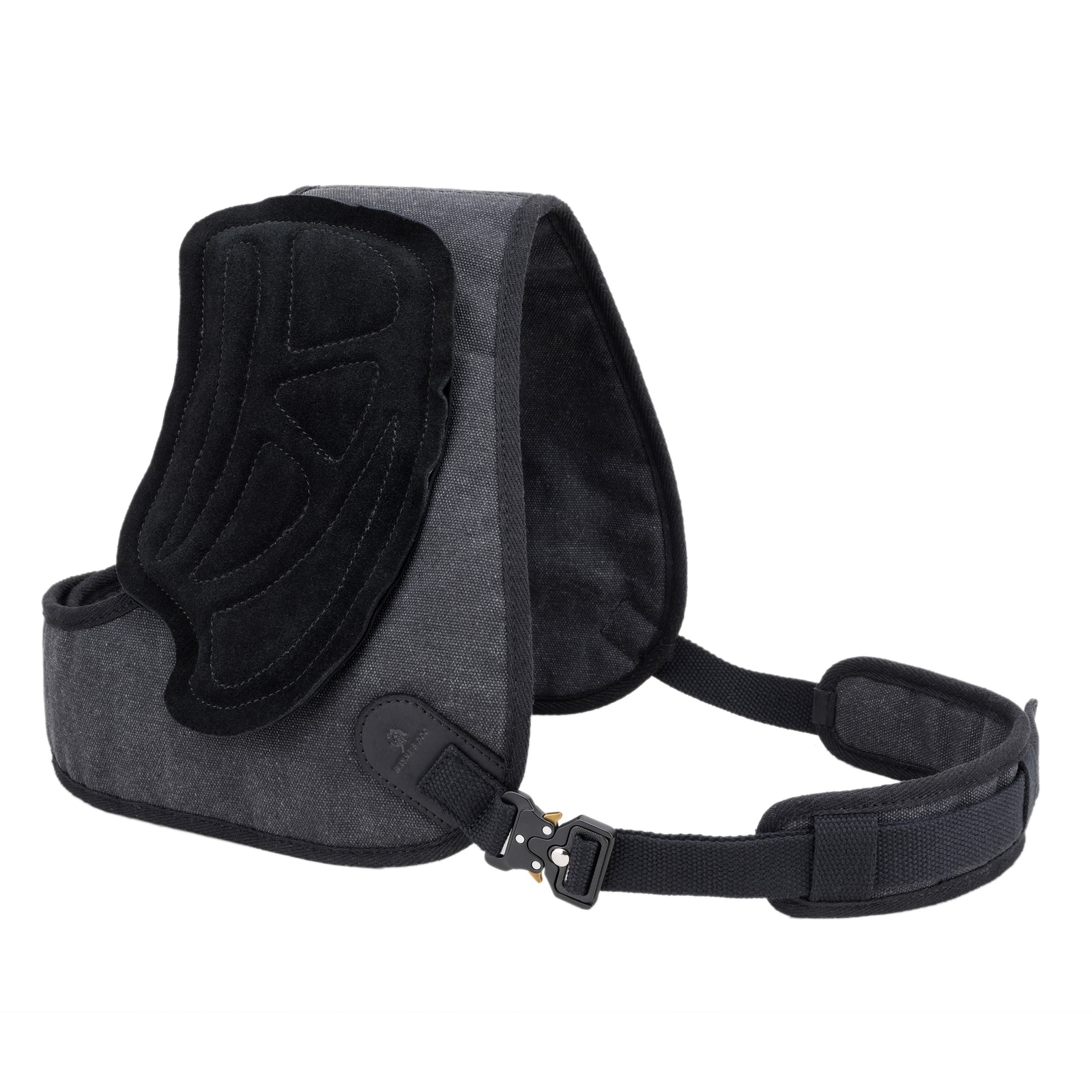 Padded Shoulder Shield Pad Leather Archery Half Chest Protector for Right & Left